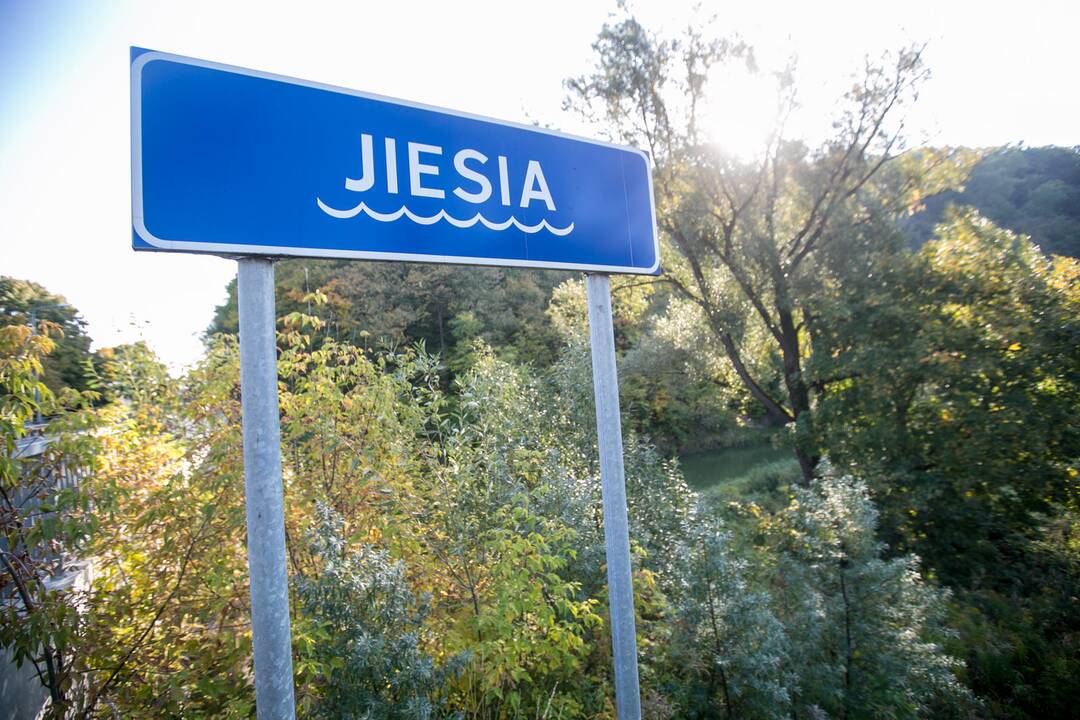 Pažaliavusi Jiesios upė
