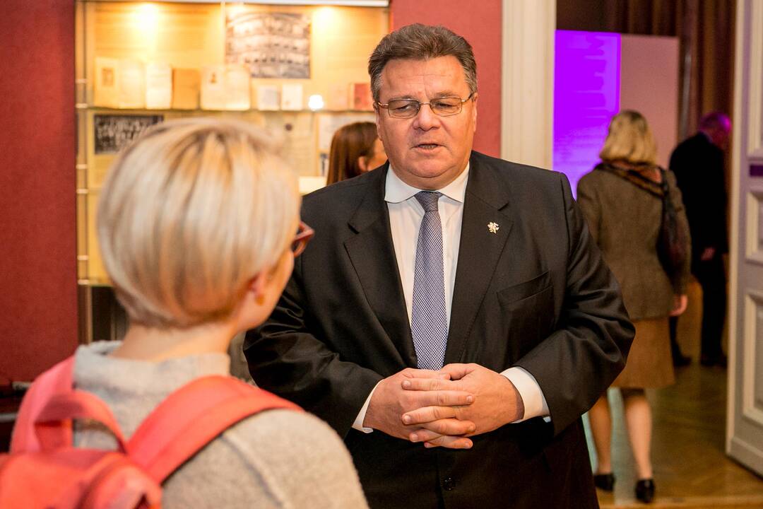 Parodos „Kuriančiajai Lietuvos diplomatijai – 100“ atidarymas