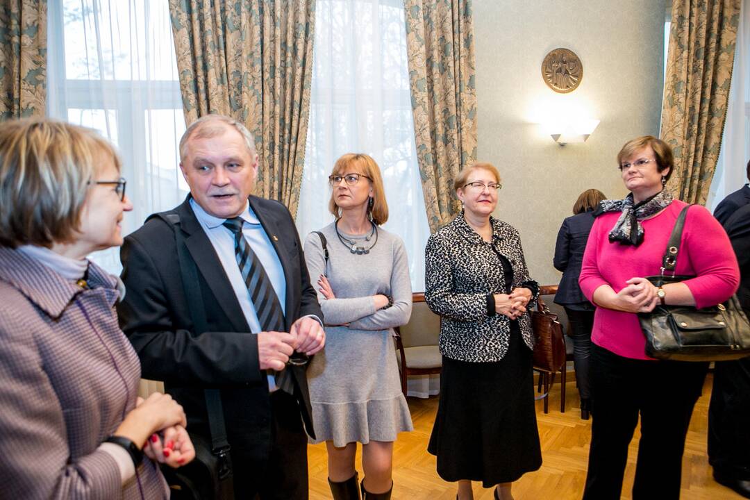 Parodos „Kuriančiajai Lietuvos diplomatijai – 100“ atidarymas