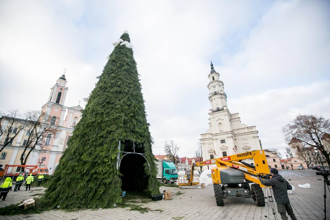 Kalėdinio miestelio pristatymas