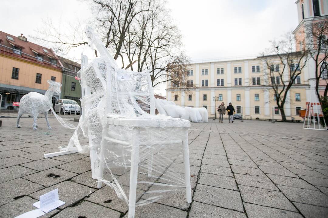 Kalėdinio miestelio pristatymas