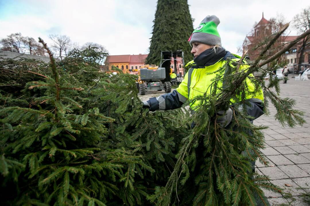 Kalėdinio miestelio pristatymas