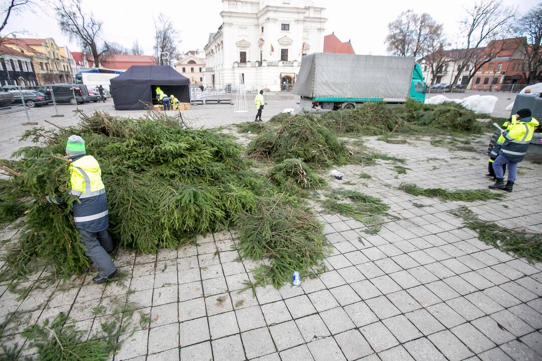 Kalėdinio miestelio pristatymas