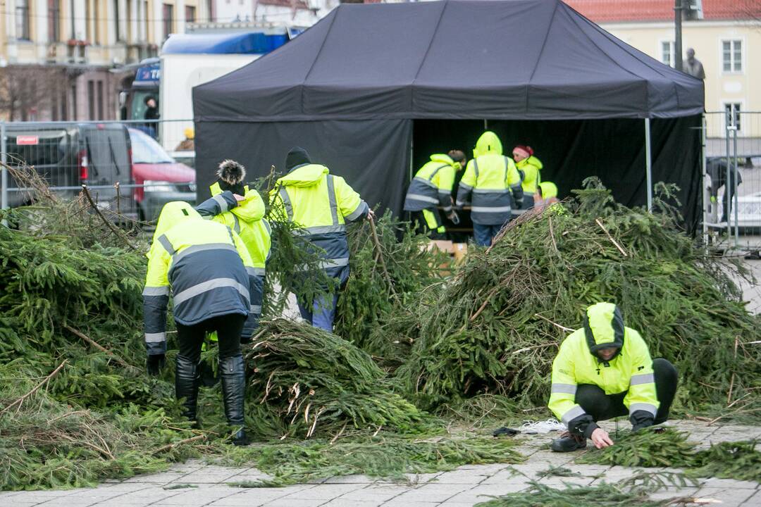 Kalėdinio miestelio pristatymas