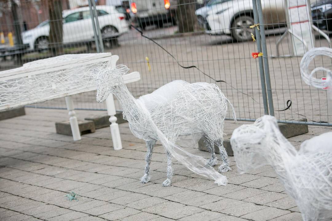 Kalėdinio miestelio pristatymas