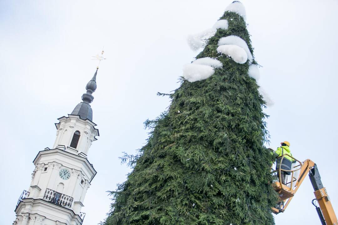 Kalėdinio miestelio pristatymas
