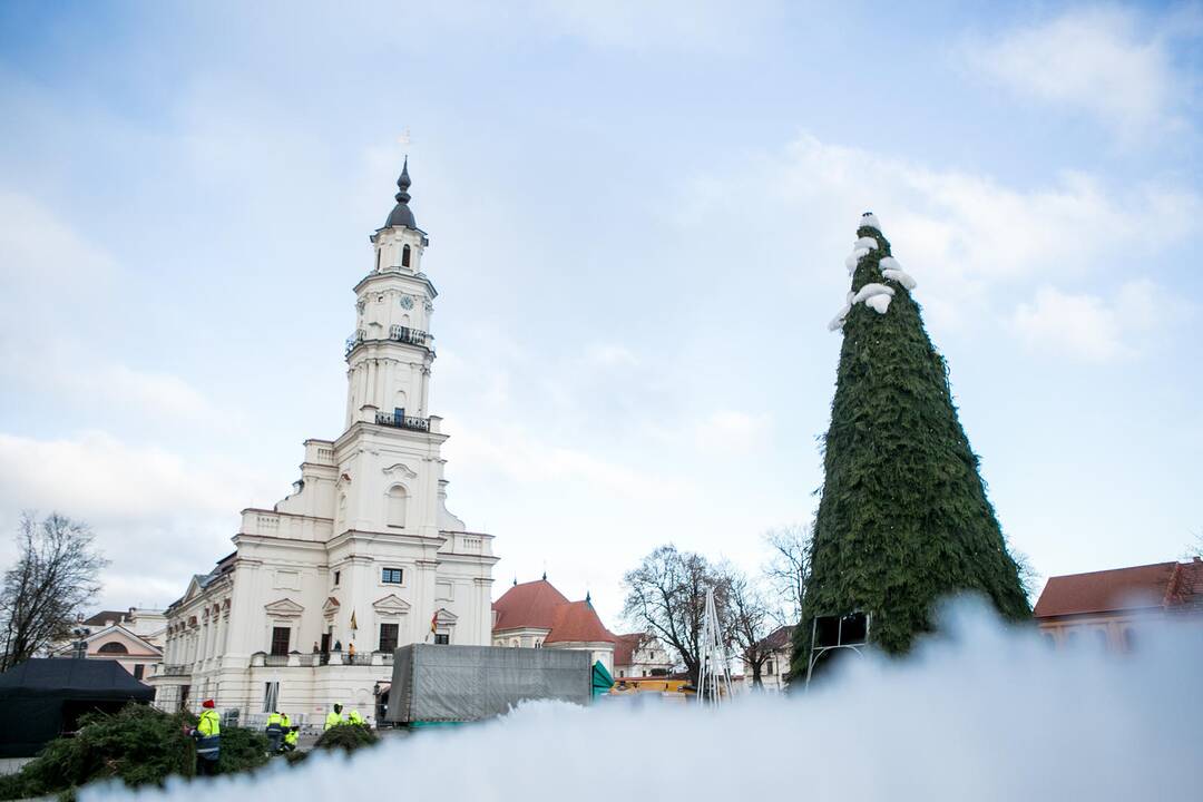 Kalėdinio miestelio pristatymas