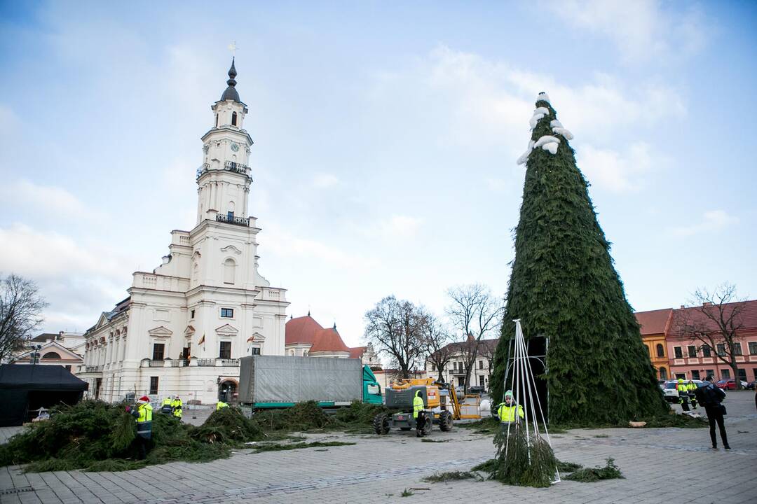 Kalėdinio miestelio pristatymas