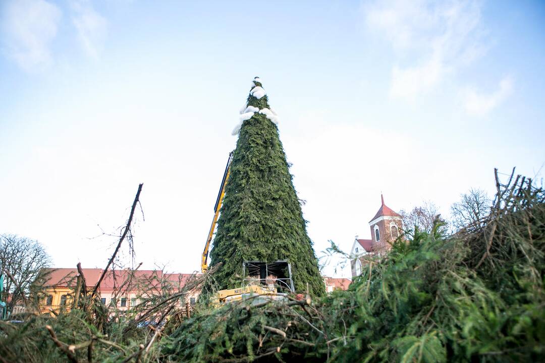 Kalėdinio miestelio pristatymas
