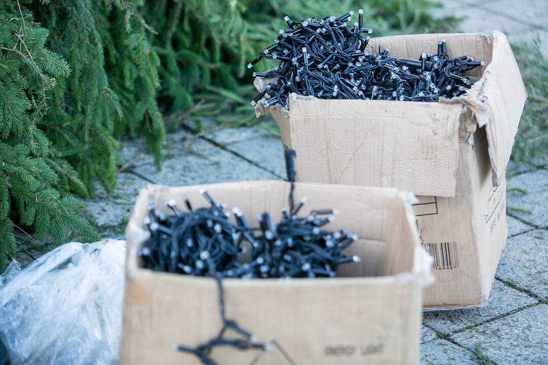 Kalėdinio miestelio pristatymas