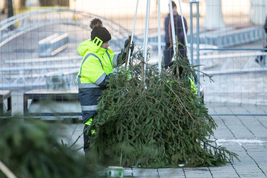 Kalėdinio miestelio pristatymas