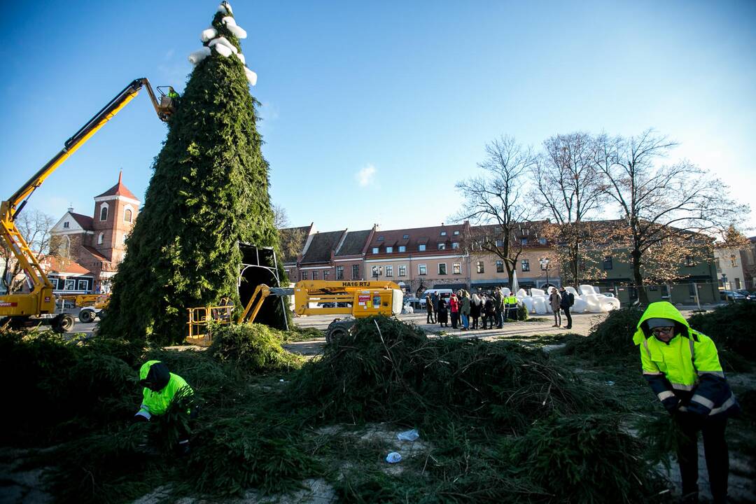 Kalėdinio miestelio pristatymas