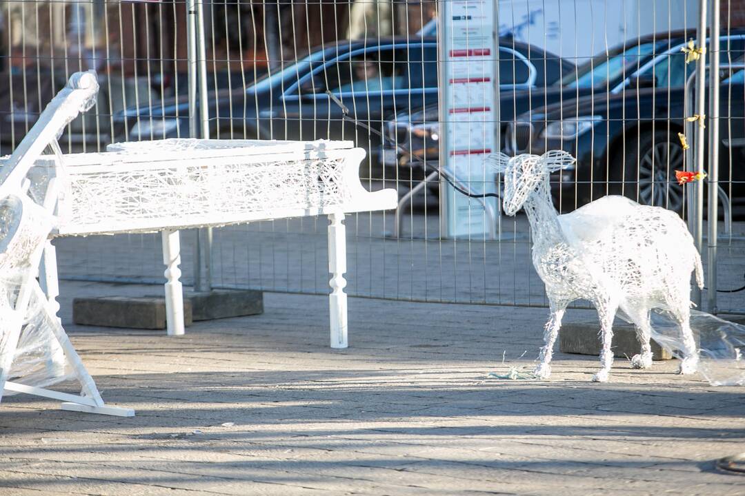 Kalėdinio miestelio pristatymas