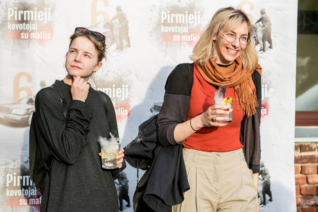 Dailiaus Dargio dokumentinio filmo „Pirmieji kovotojai su mafija“ pristatymas