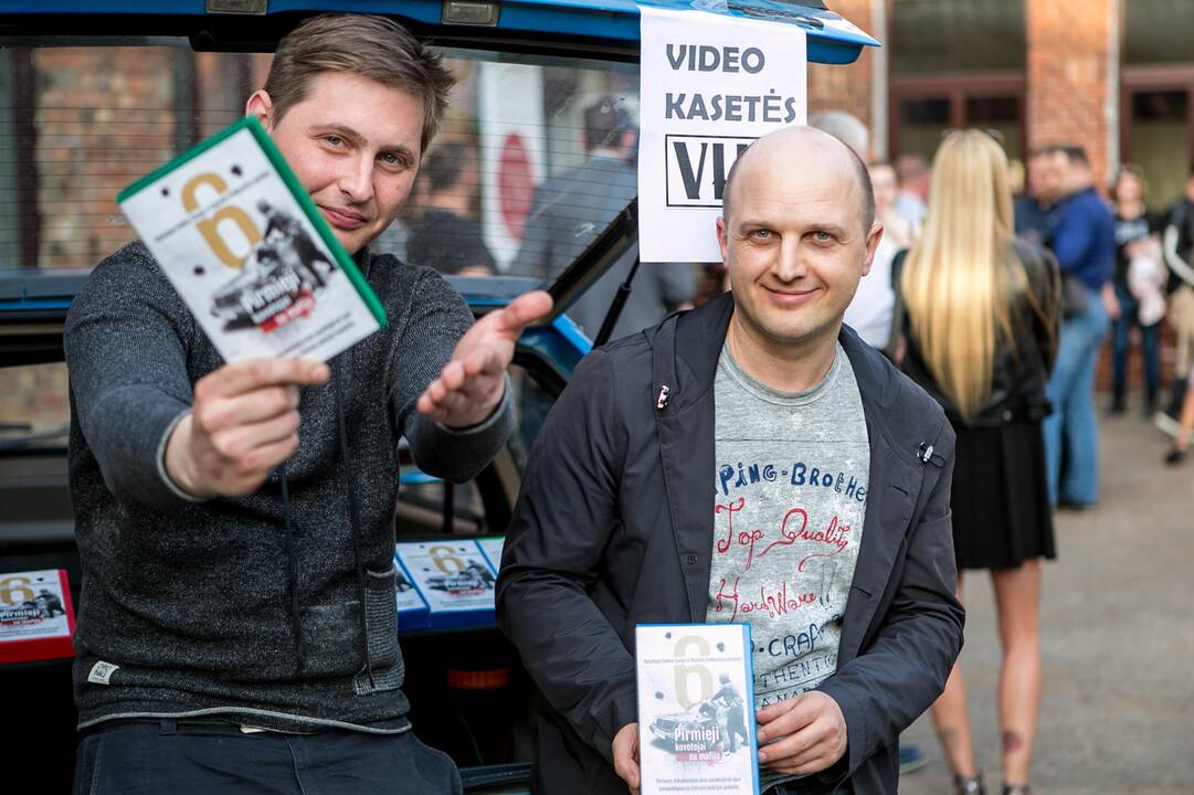 Dailiaus Dargio dokumentinio filmo „Pirmieji kovotojai su mafija“ pristatymas
