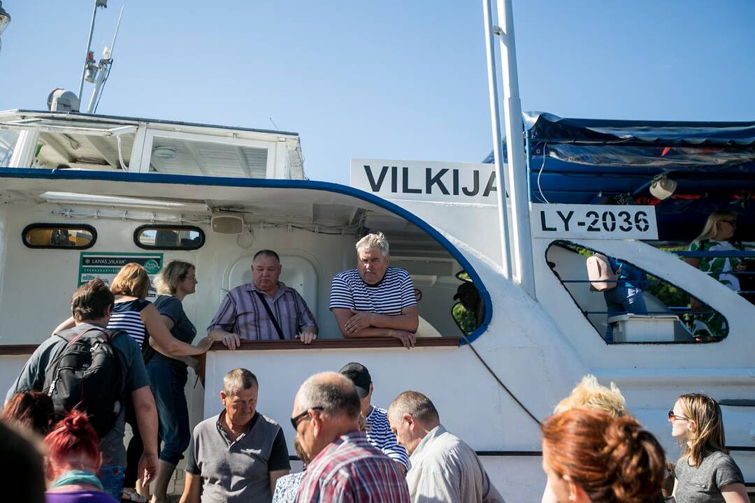 Po Kauno rajoną – laivu