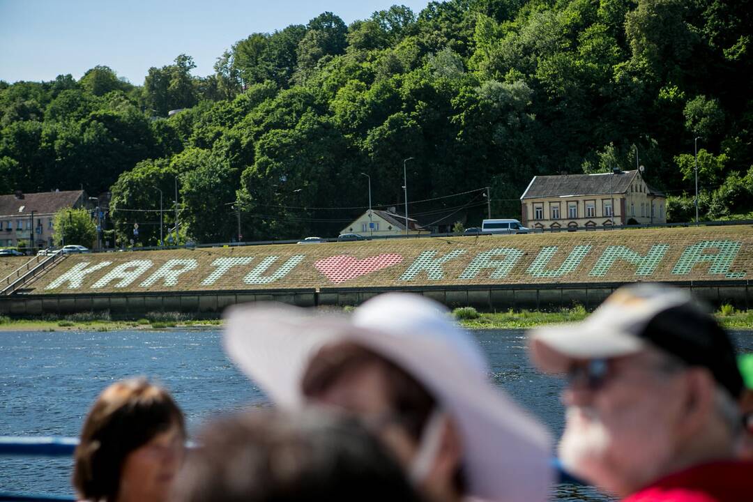 Po Kauno rajoną – laivu