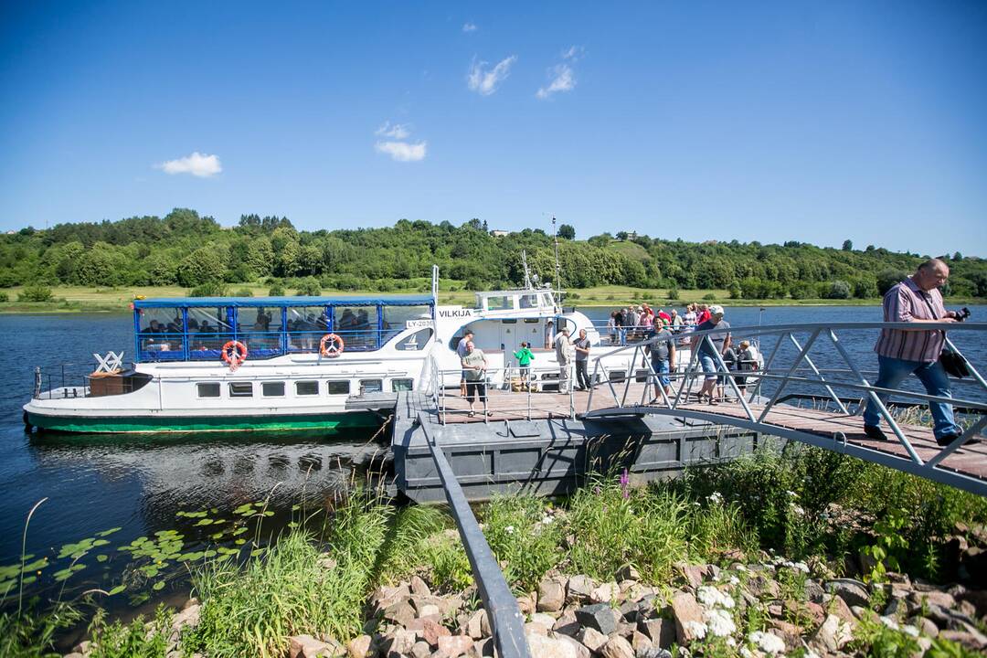 Po Kauno rajoną – laivu