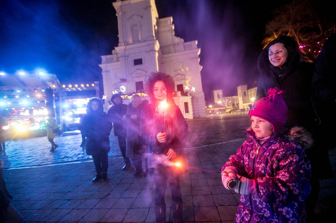 Kaunas sutinka 2020-uosius metus