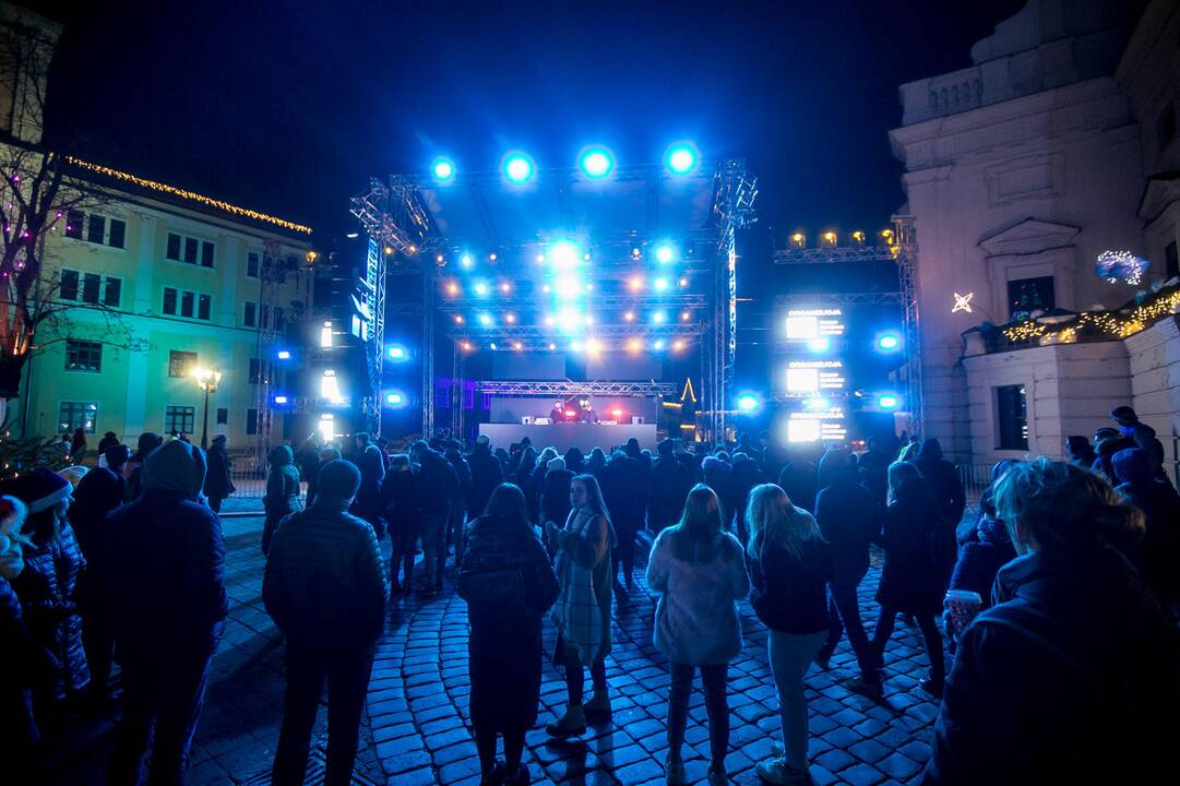 Kaunas sutinka 2020-uosius metus