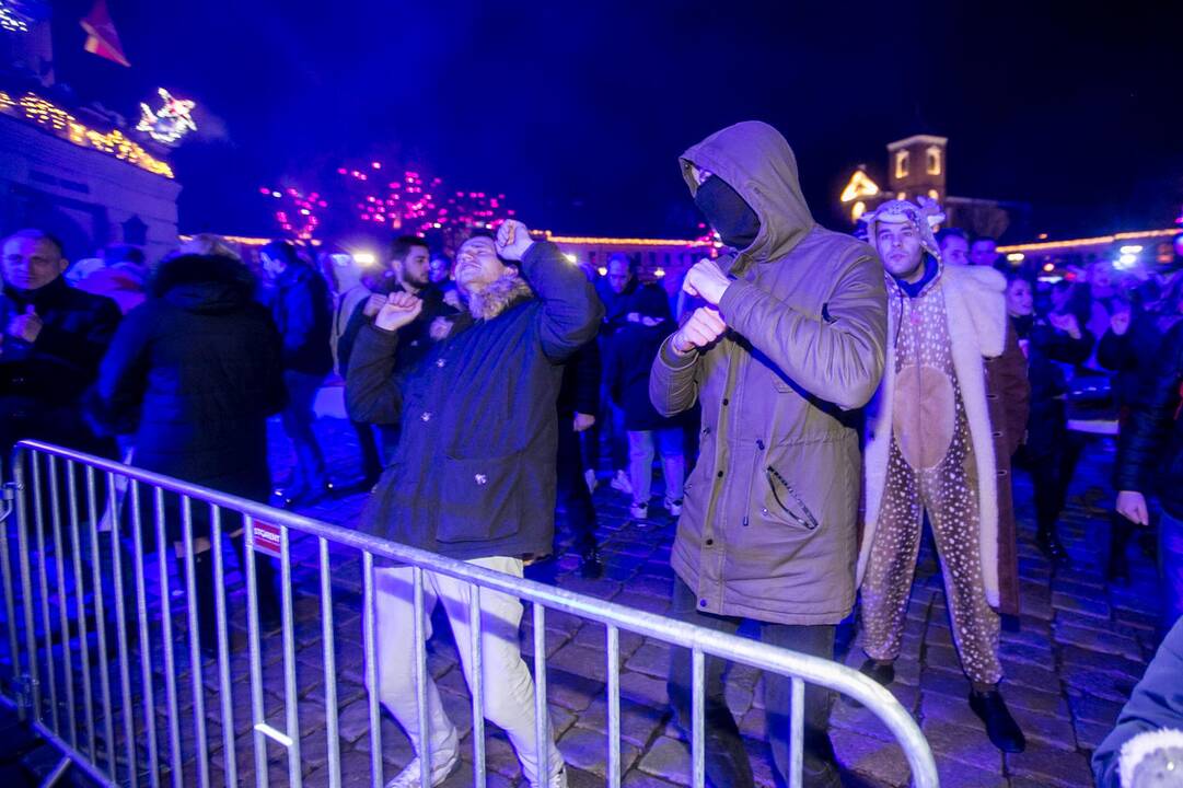 Kaunas sutinka 2020-uosius metus