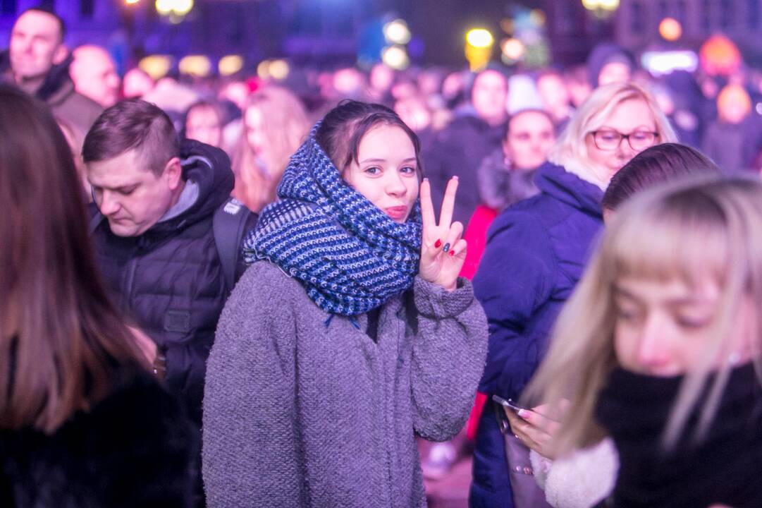 Kaunas sutinka 2020-uosius metus