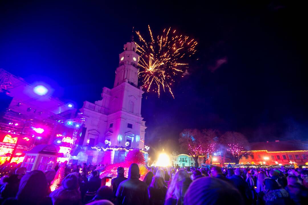 Kaunas sutinka 2020-uosius metus