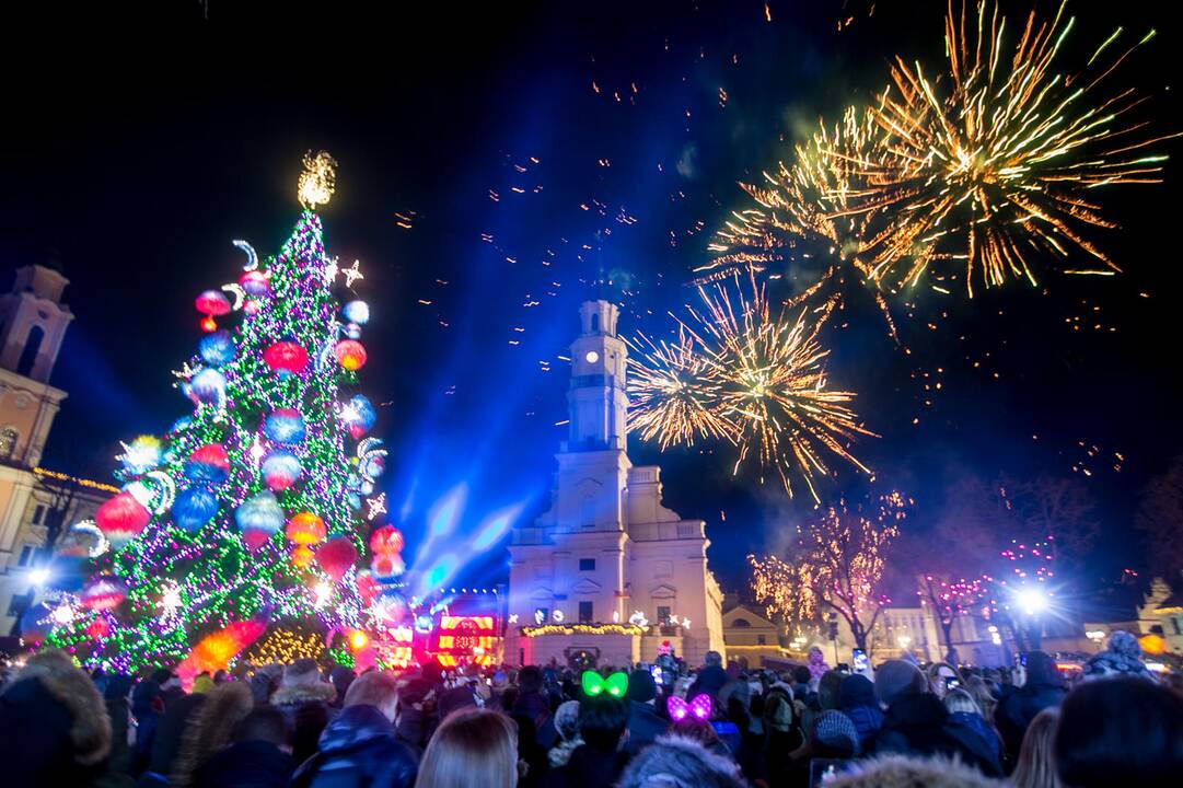Kaunas sutinka 2020-uosius metus