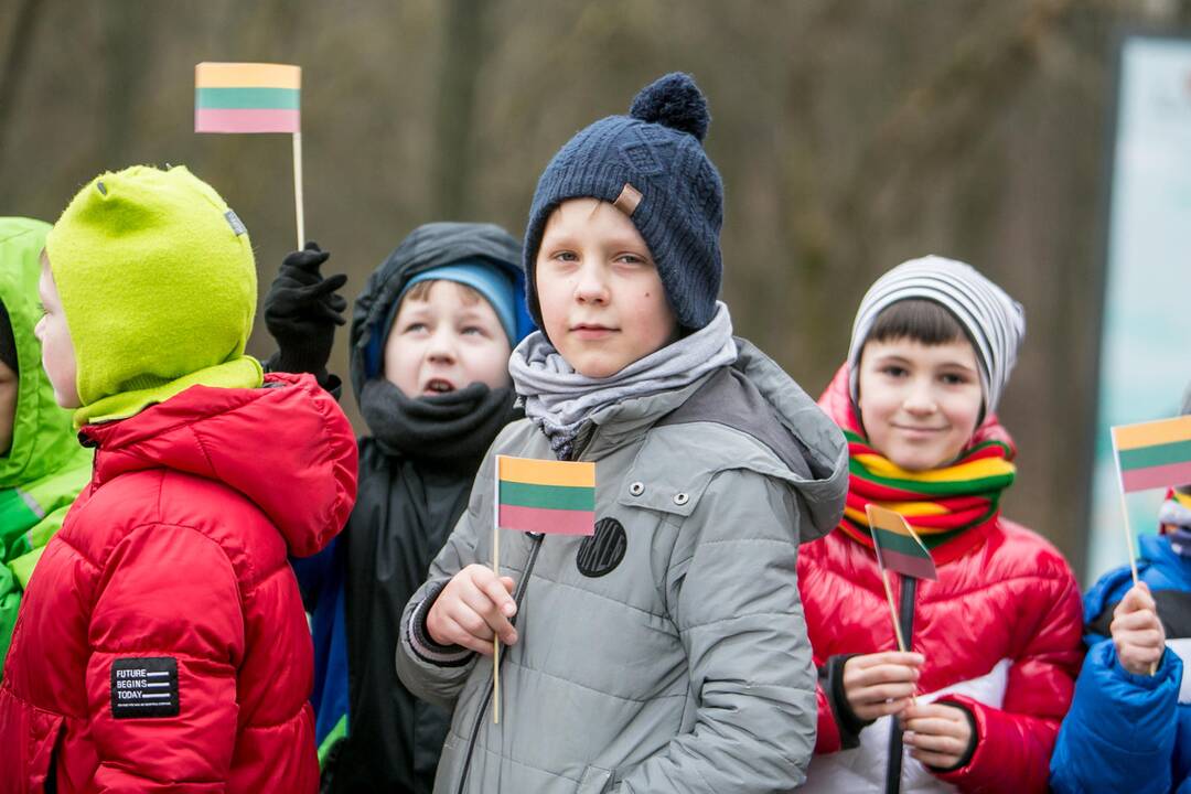 „Tautiška giesmė“ nuo Kauno kalvų