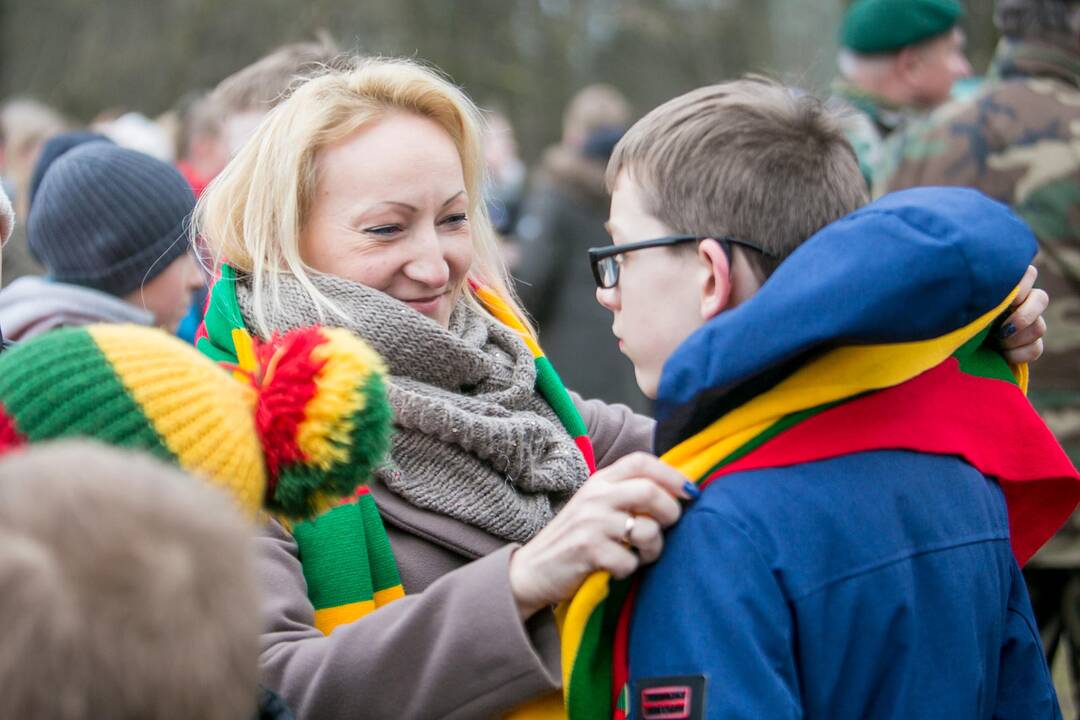 „Tautiška giesmė“ nuo Kauno kalvų