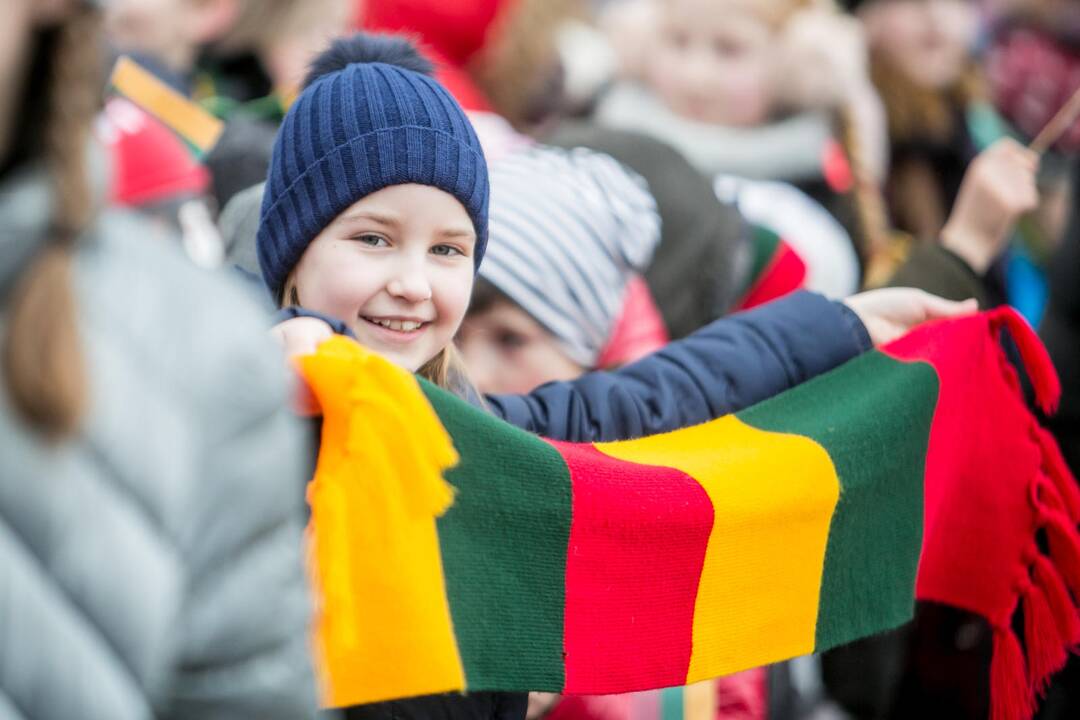 „Tautiška giesmė“ nuo Kauno kalvų