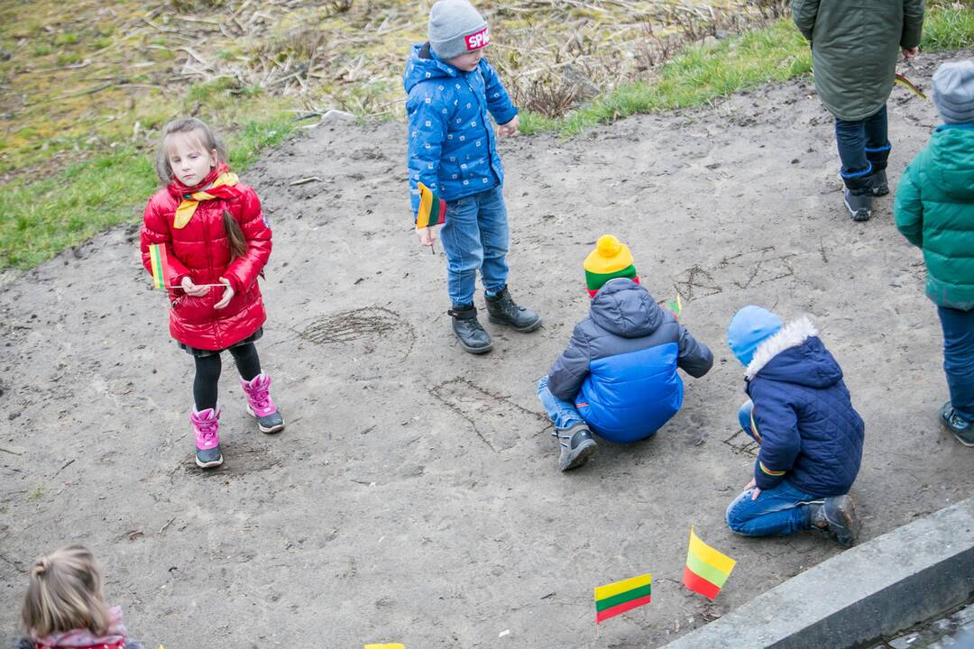 „Tautiška giesmė“ nuo Kauno kalvų