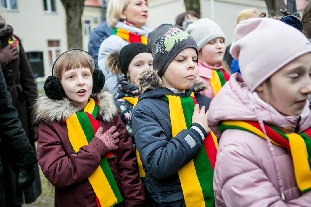 „Tautiška giesmė“ nuo Kauno kalvų