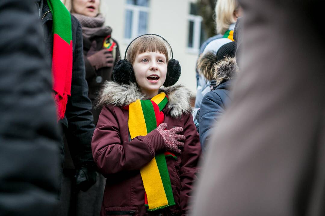 „Tautiška giesmė“ nuo Kauno kalvų