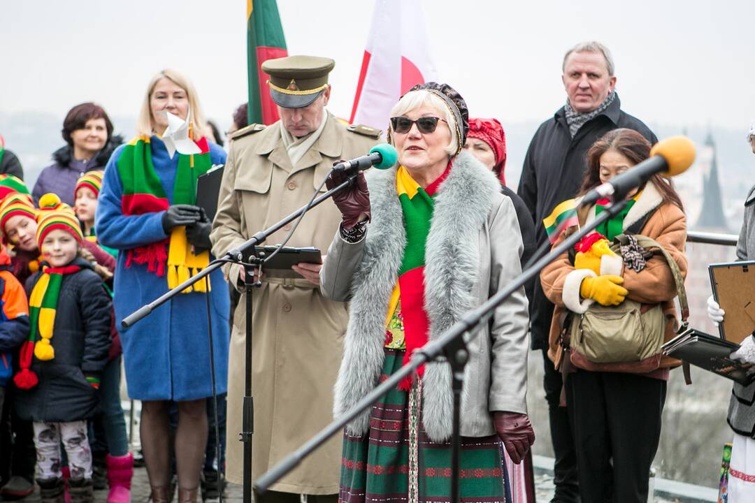 „Tautiška giesmė“ nuo Kauno kalvų