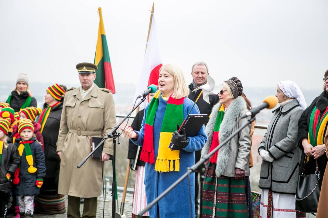 „Tautiška giesmė“ nuo Kauno kalvų