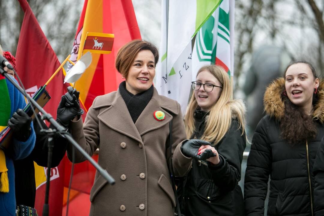 „Tautiška giesmė“ nuo Kauno kalvų