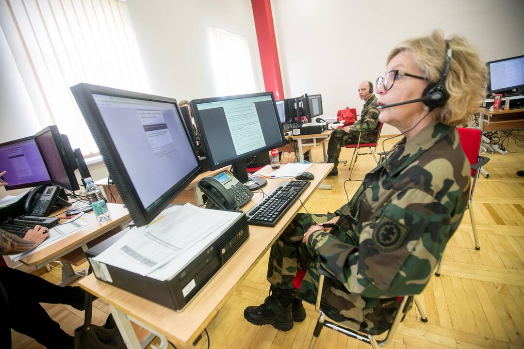 Karštoji koronaviruso linija Kaune