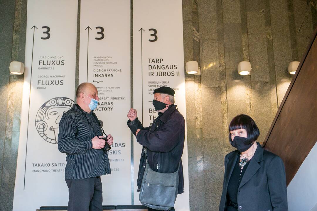 R. Požerskio paroda „Kauno menininkai ir mūzos“