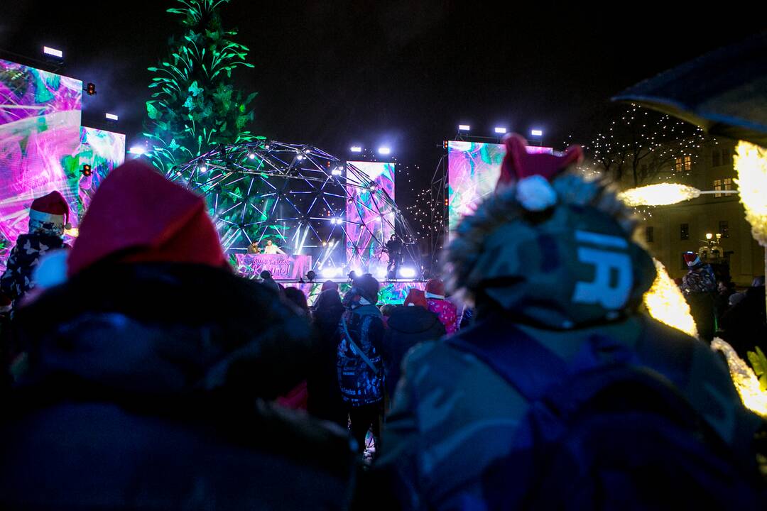 2021 m. Kauno Kalėdų eglės įžiebimo šventė