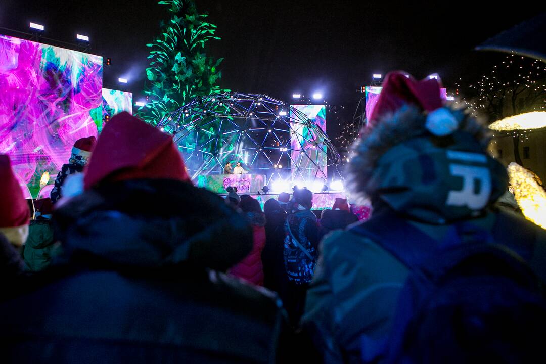 2021 m. Kauno Kalėdų eglės įžiebimo šventė