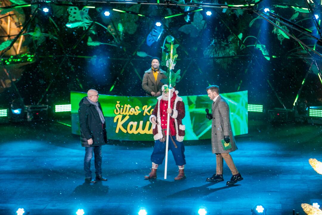 2021 m. Kauno Kalėdų eglės įžiebimo šventė