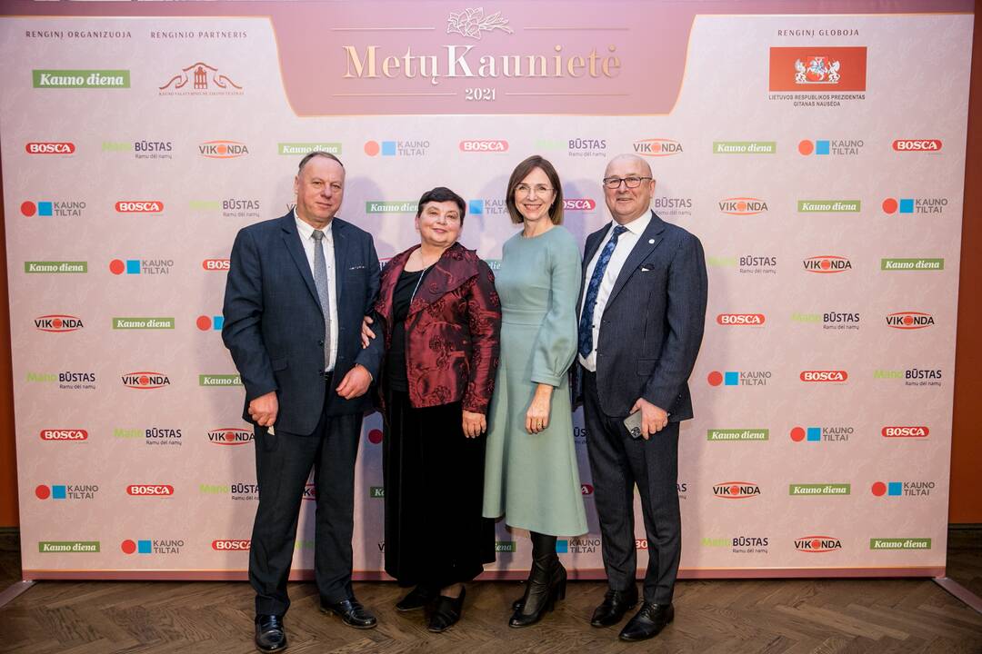 „Metų kaunietė 2021“ apdovanojimų svečiai