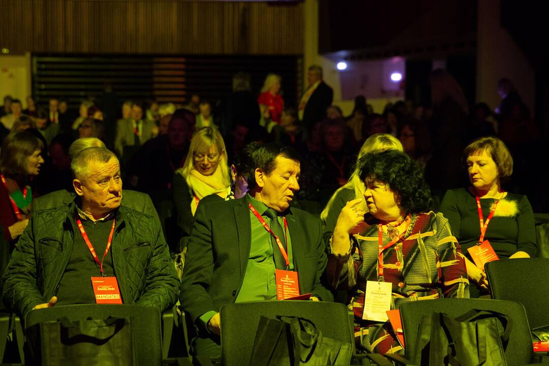 Lietuvos socialdemokratų partijos konferencija Vilniuje