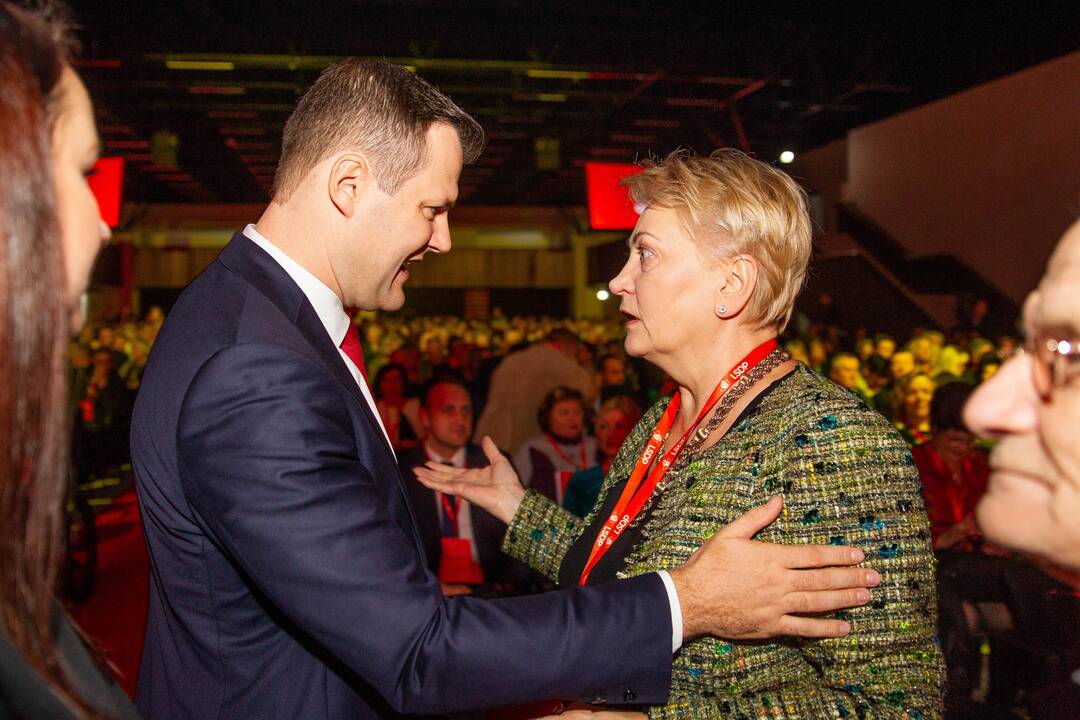 Lietuvos socialdemokratų partijos konferencija Vilniuje