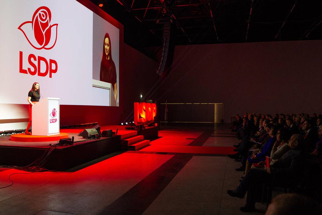 Lietuvos socialdemokratų partijos konferencija Vilniuje
