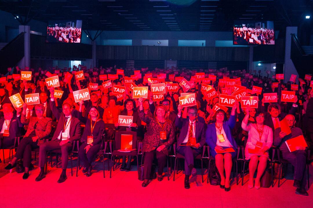 Lietuvos socialdemokratų partijos konferencija Vilniuje