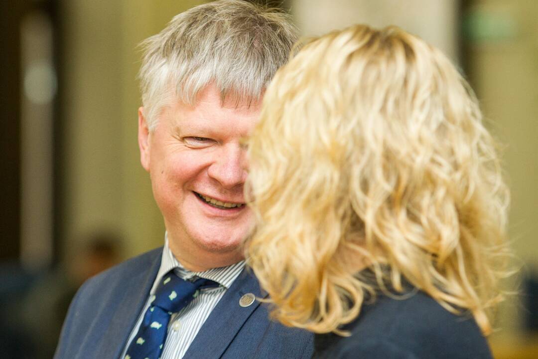 Spaudos konferencija Vyriausybėje dėl ministrų atleidimo