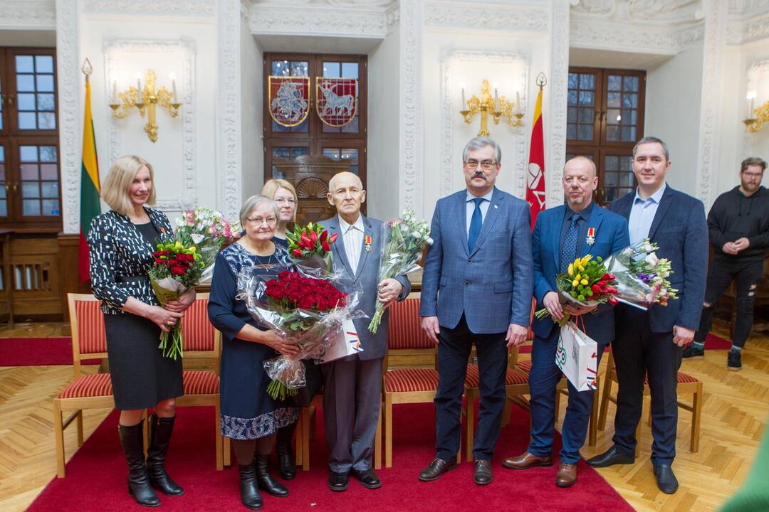 Apdovanojimai Kauno rotušėje