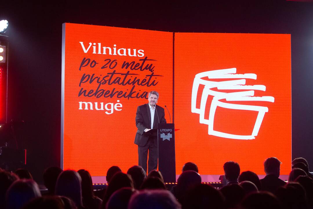 Jubiliejinės Vilniaus knygų mugės atidarymas